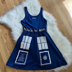 Her Universe Doctor Who Tardis mini dress